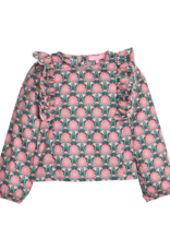 Bisby Ruffle Blouse Andover Vines