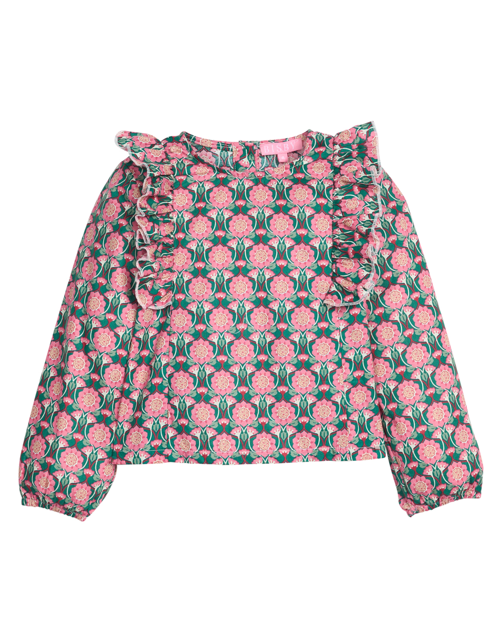 Bisby Ruffle Blouse Andover Vines