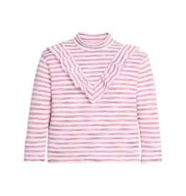 Bisby Aspen Top Recoleta Rose Multi Stripe