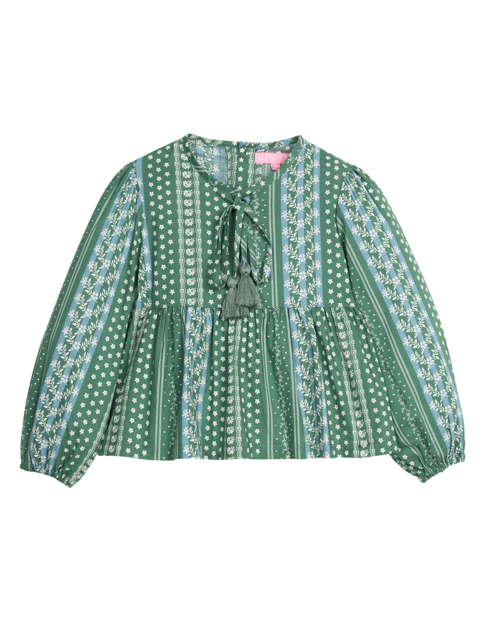 Bisby Riviera Top Fairfield Forest Stripe