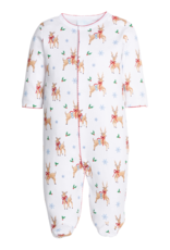 Little English LEF25  Printed Footie Reindeer Games