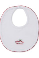 Kissy Kissy Baby's First Christmas Bib F25