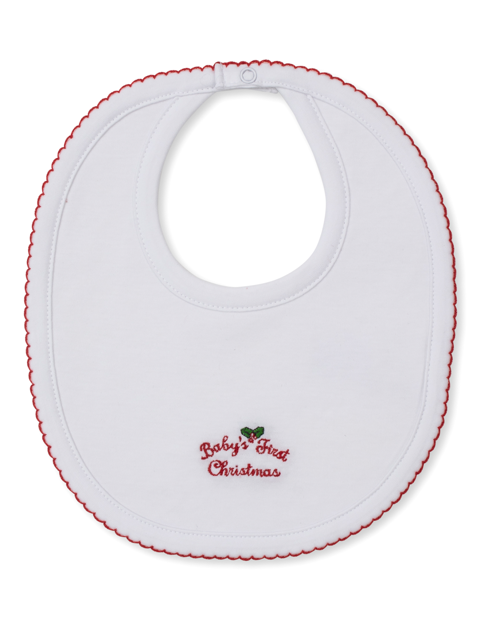 Kissy Kissy Baby's First Christmas Bib F25