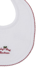 Kissy Kissy Baby's First Christmas Bib F25