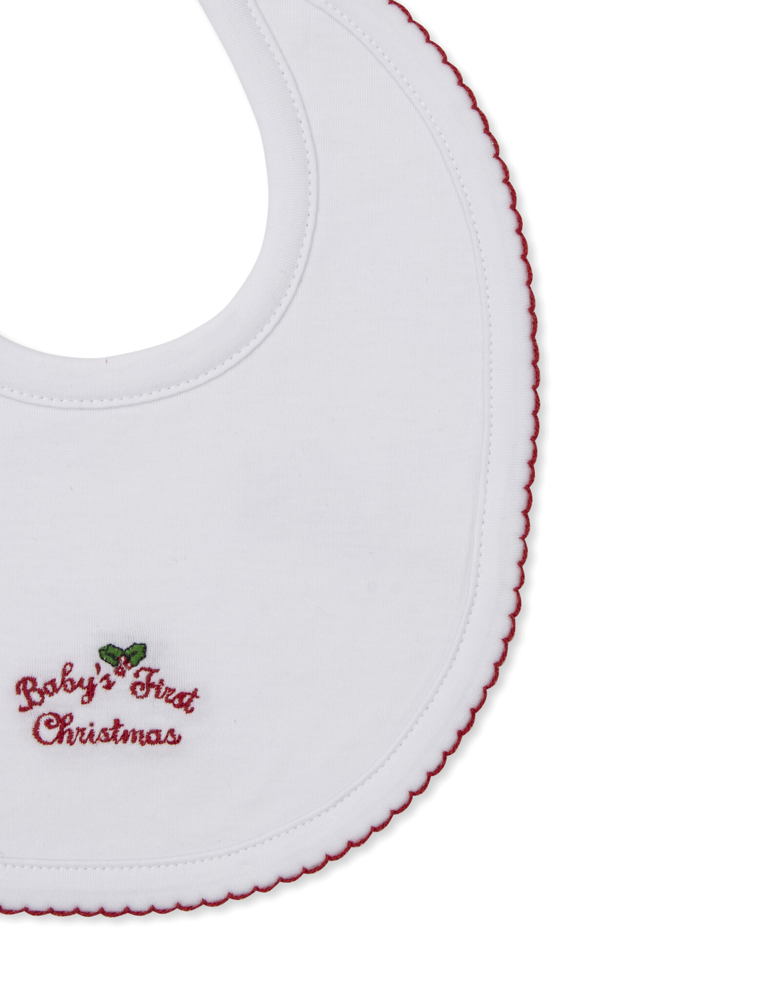 Kissy Kissy Baby's First Christmas Bib F25