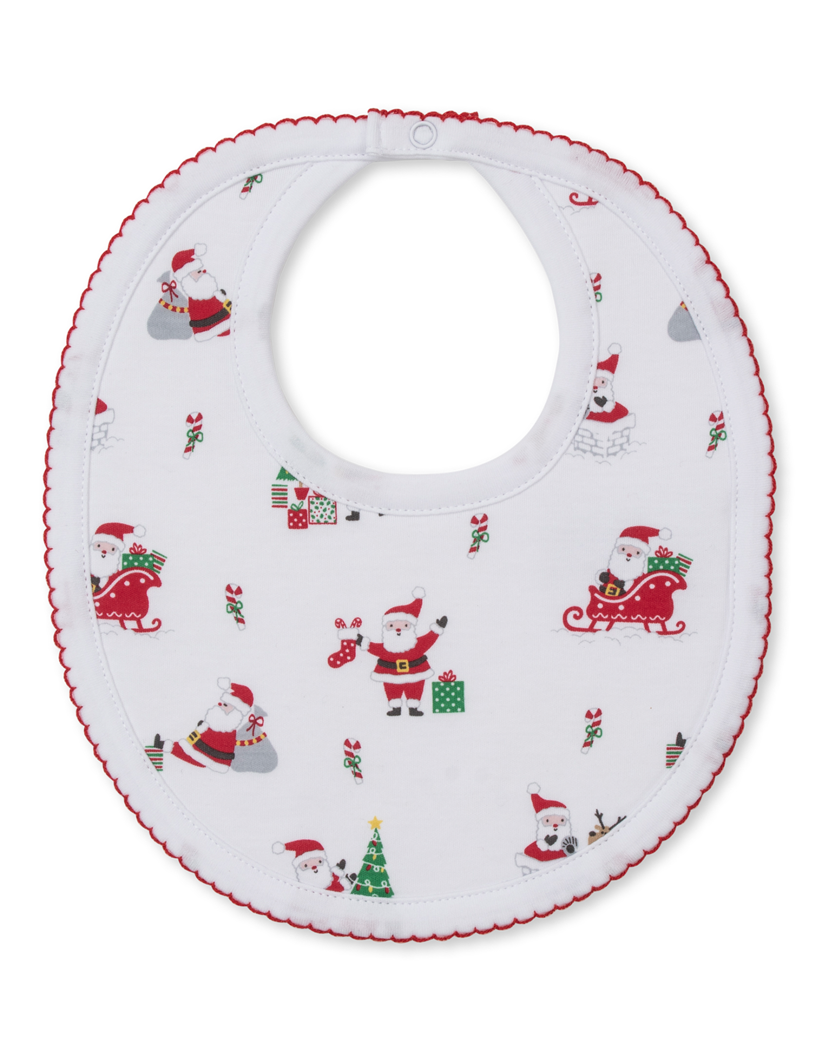 Kissy Kissy Christmas Capers Bib