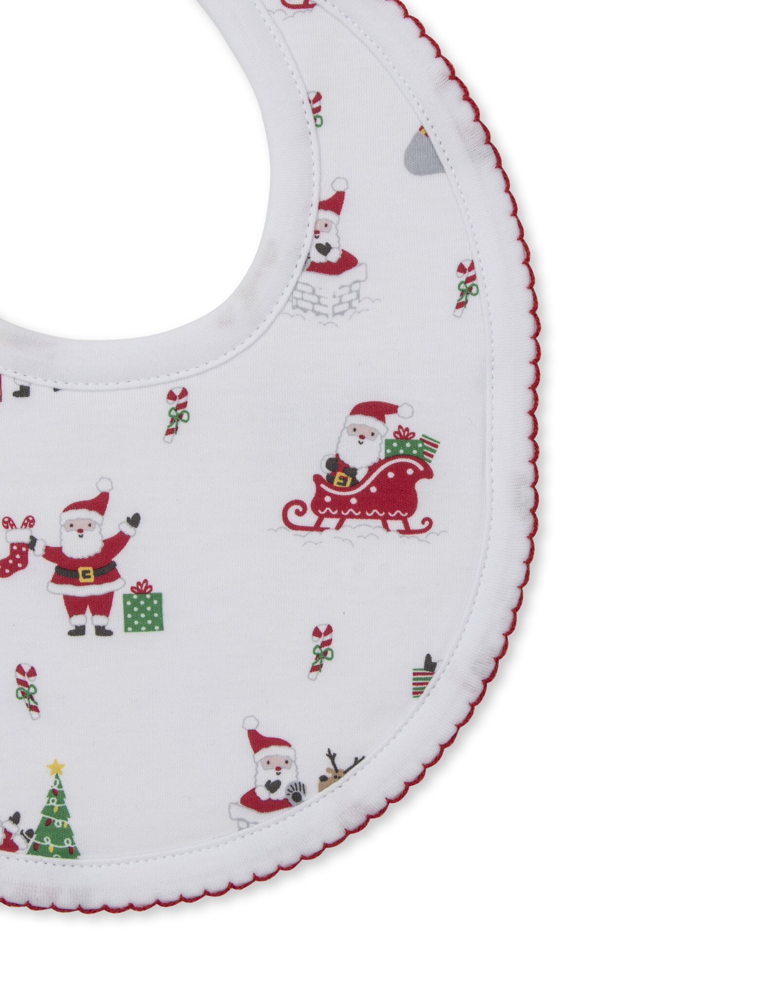 Kissy Kissy Christmas Capers Bib
