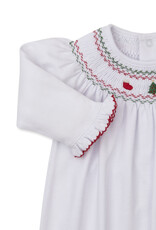 Kissy Kissy CLBF25 Holiday Medley Smocked Sack