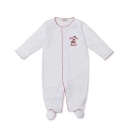 Kissy Kissy Baby's First Christmas Footie