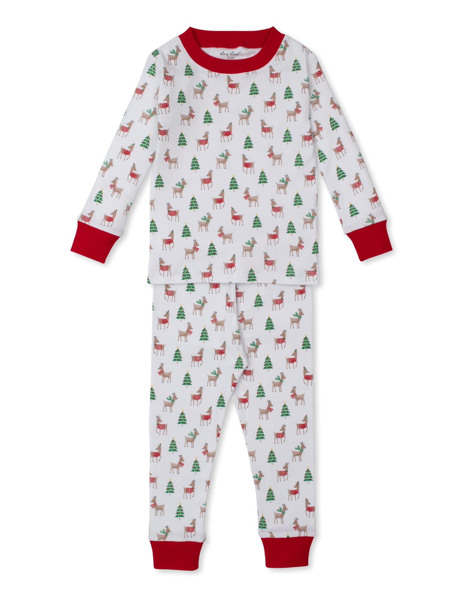 Kissy Kissy Christmas Reindeer 2pc PJ