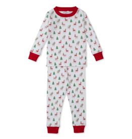 Kissy Kissy Christmas Reindeer 2pc PJ