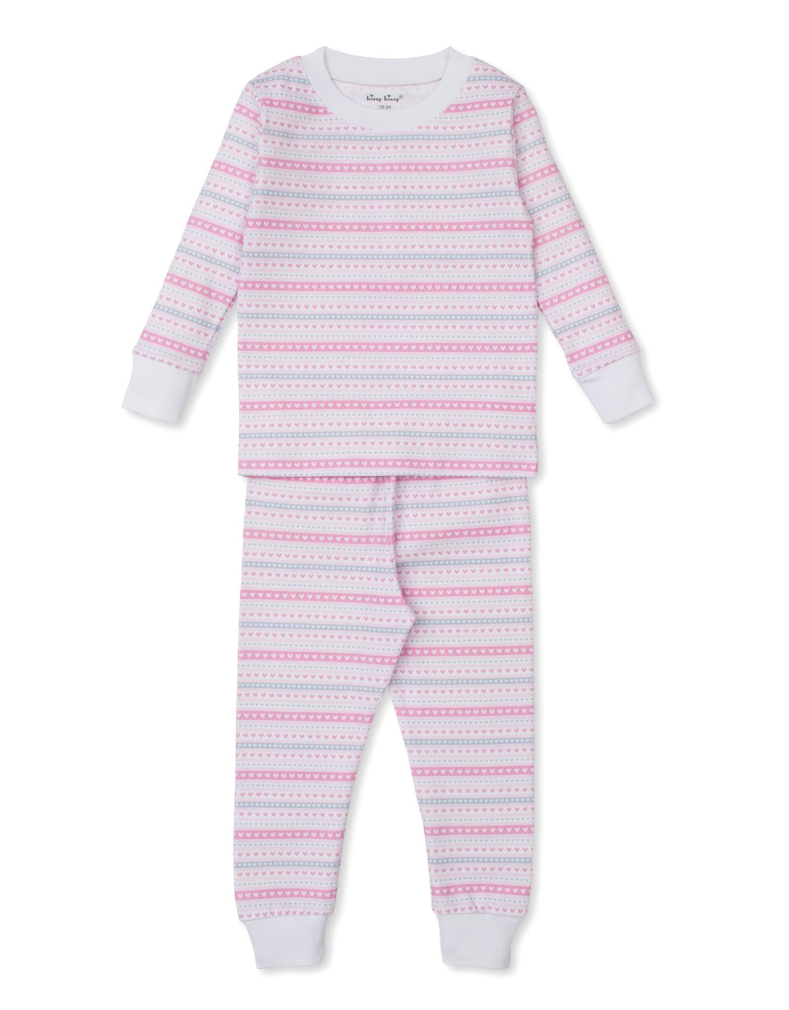 Kissy Kissy Baby Elephant Hearts 2pc PJ