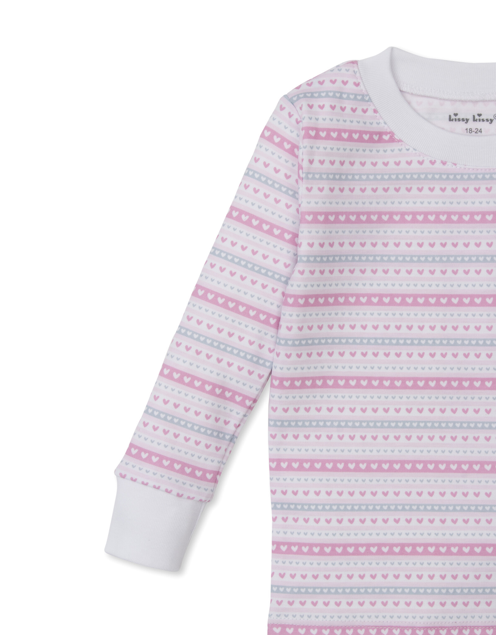 Kissy Kissy Baby Elephant Hearts 2pc PJ