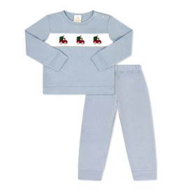 Lullaby Set (12M) Bayou Play Set Boardwalk Blue Christmas Truck