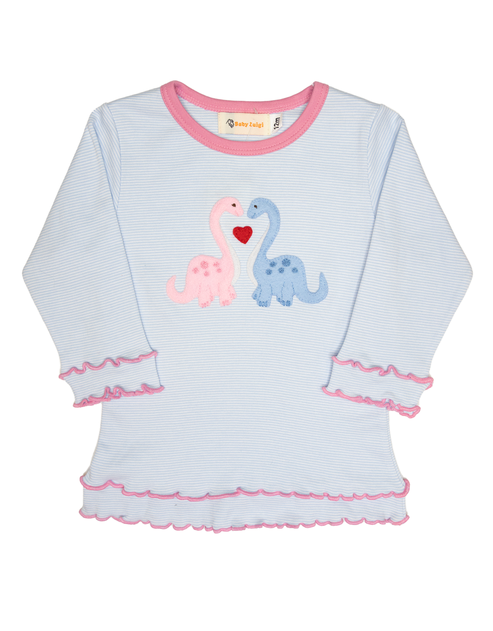 Luigi F25 Sky Stripe Dinosaur Shirt