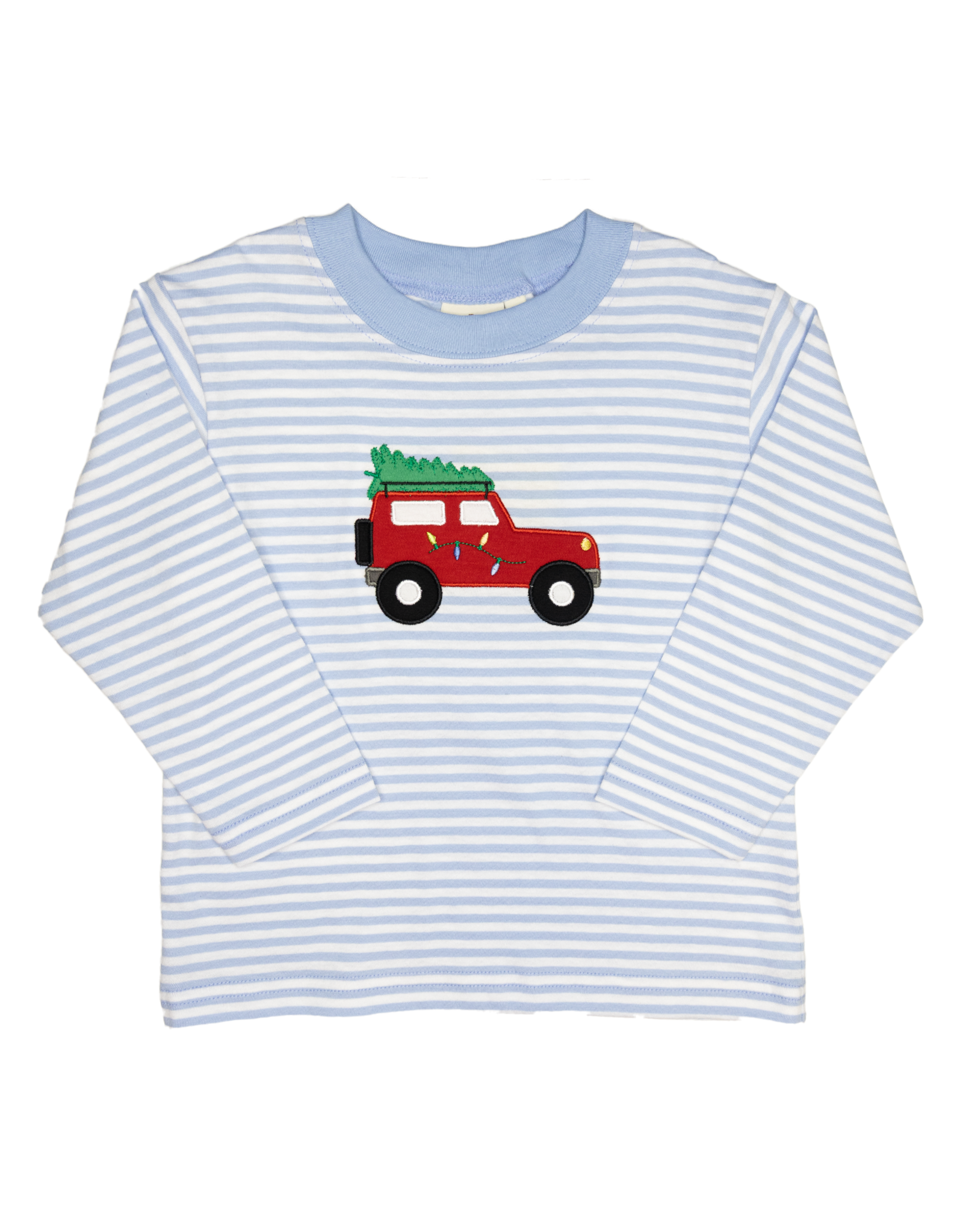 Luigi F25 LS Shirt Sky Stripe Jeep Tree