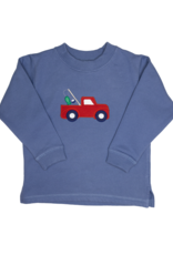 Luigi F25 Sweatshirt Steel Blue Fishing Truck