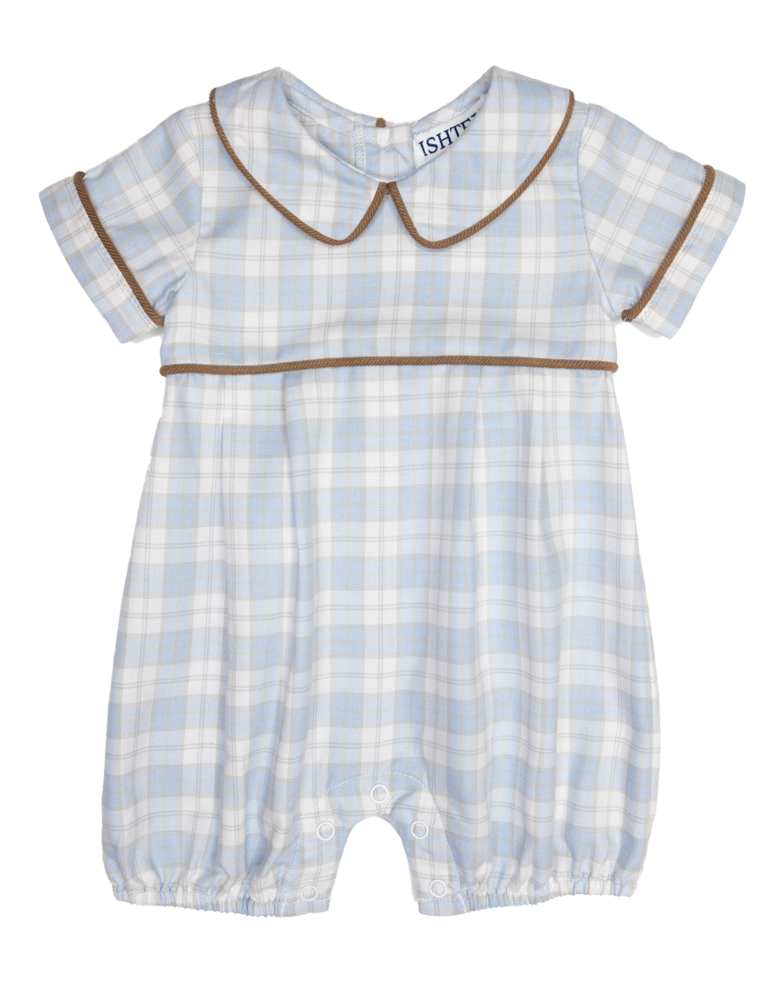Ishtex 5F113 Blue Khaki Romper