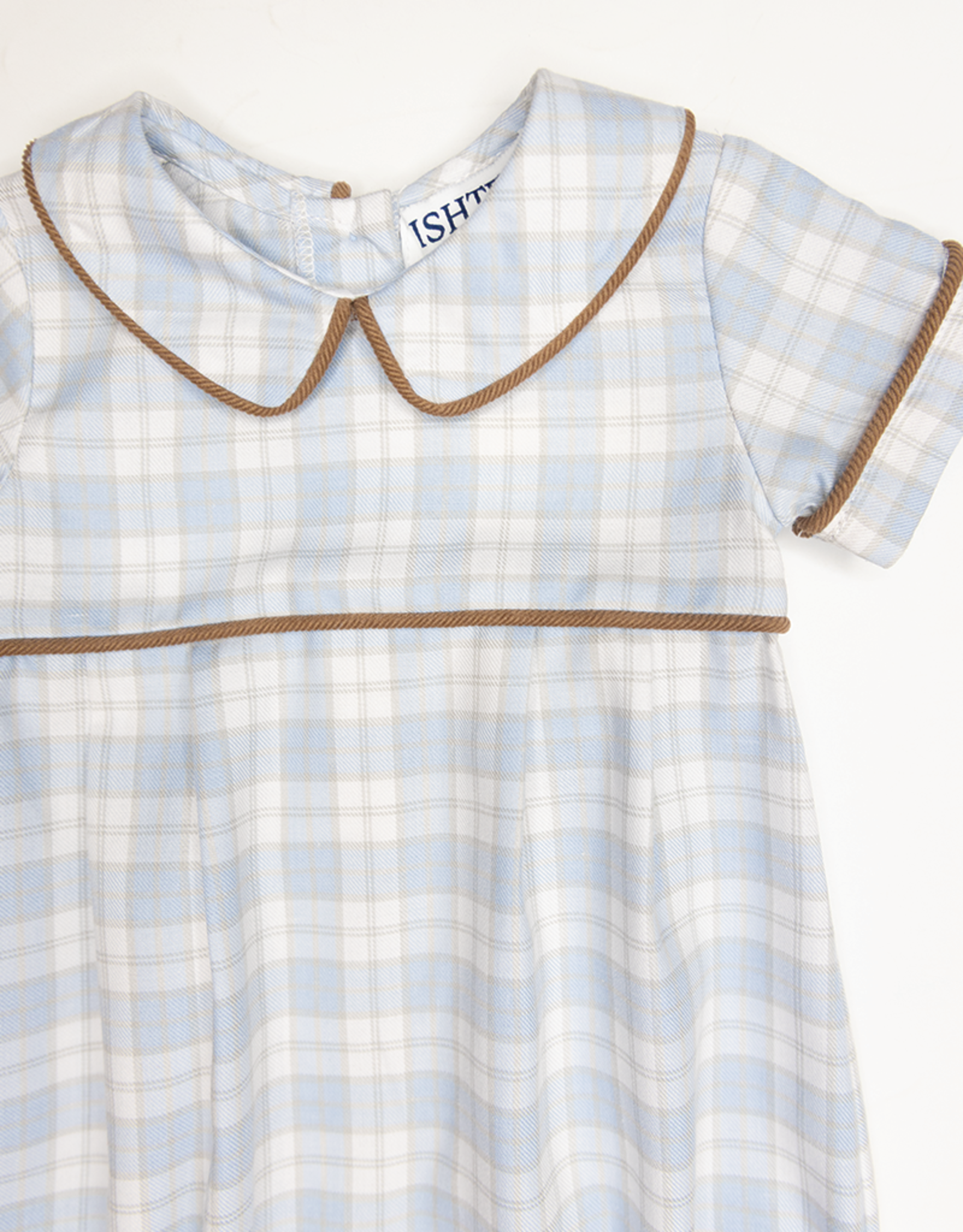 Ishtex 5F113 Blue Khaki Romper