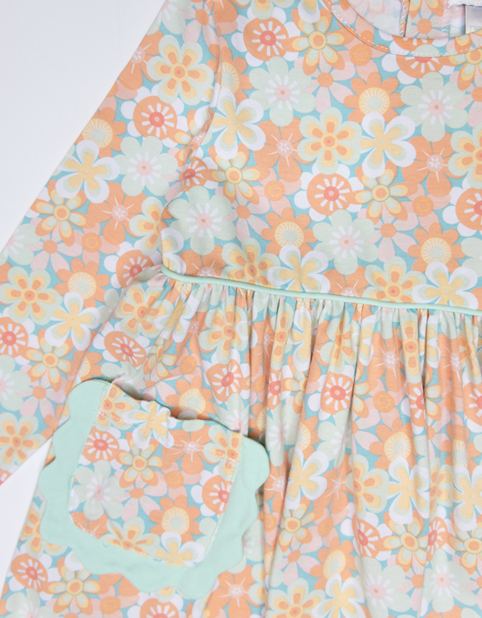 Ishtex 5F080 Retro Daisy Dress