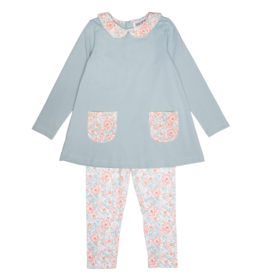 Ishtex Shallot Rose Tunic Set