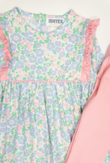 Ishtex 5F074 Floral Legging Set