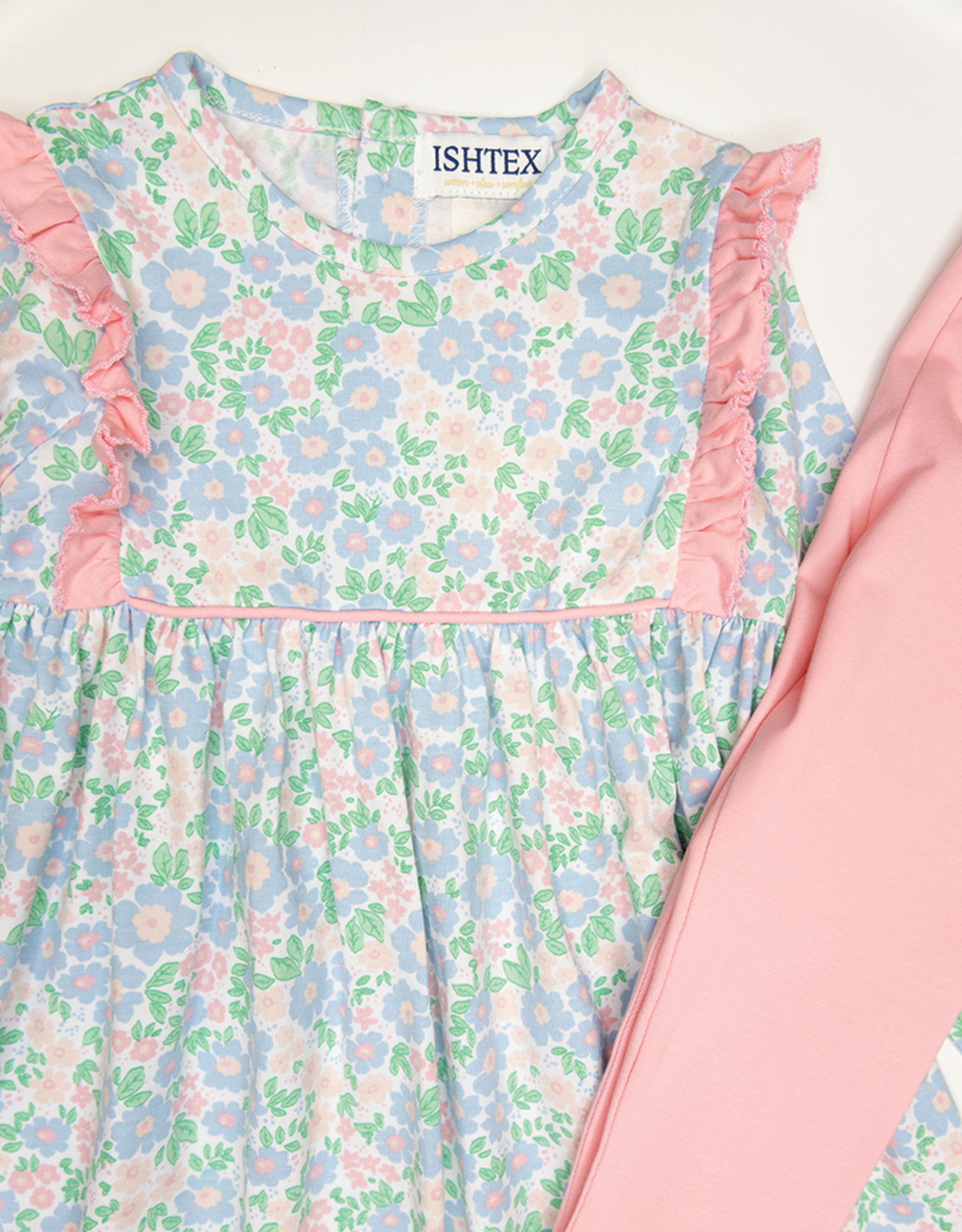 Ishtex 5F074 Floral Legging Set