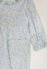 Ishtex 5F083 Ditsy Flower Girl Romper