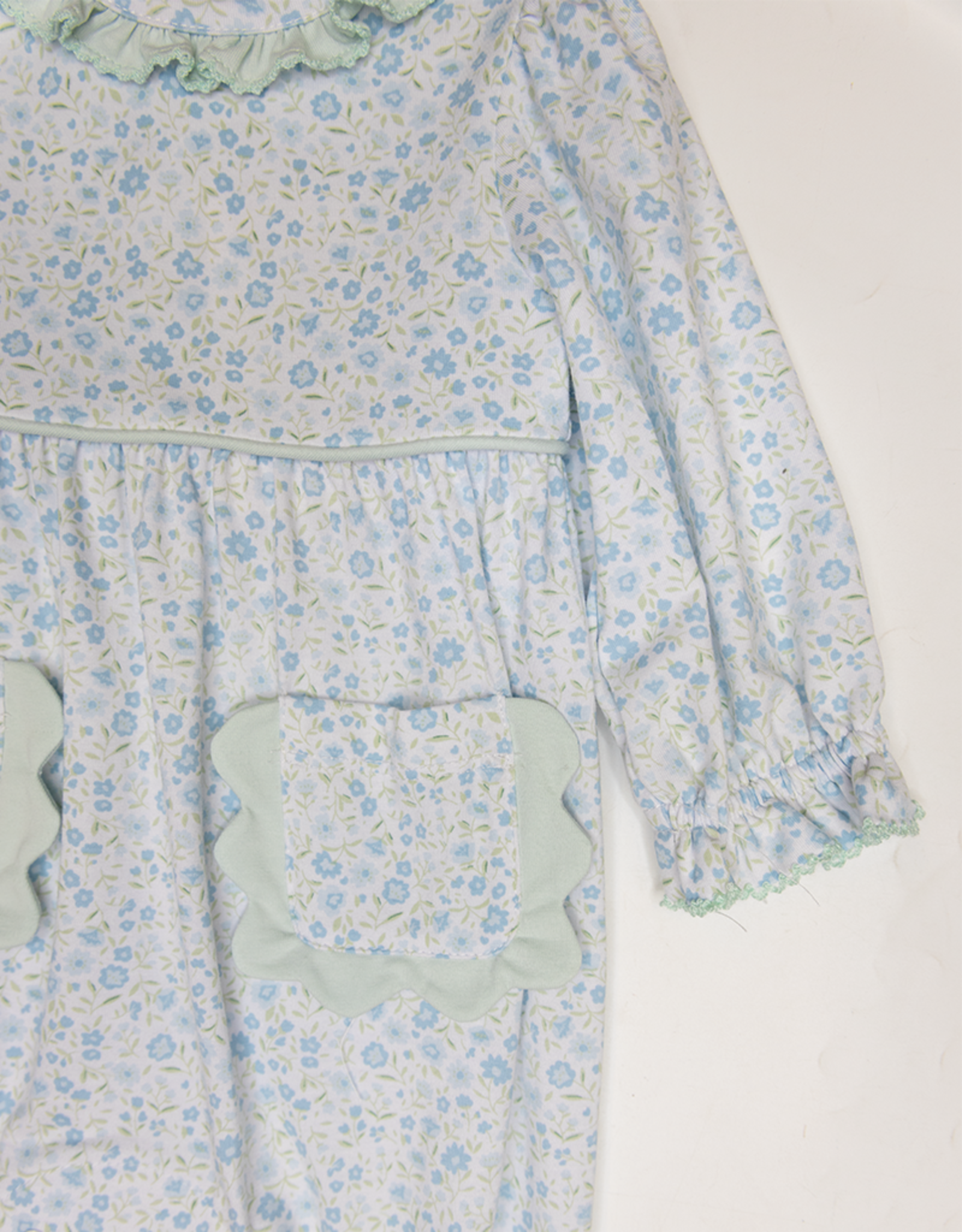 Ishtex 5F083 Ditsy Flower Girl Romper