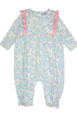 Ishtex 5F073 Floral Girl Romper