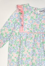 Ishtex 5F073 Floral Girl Romper