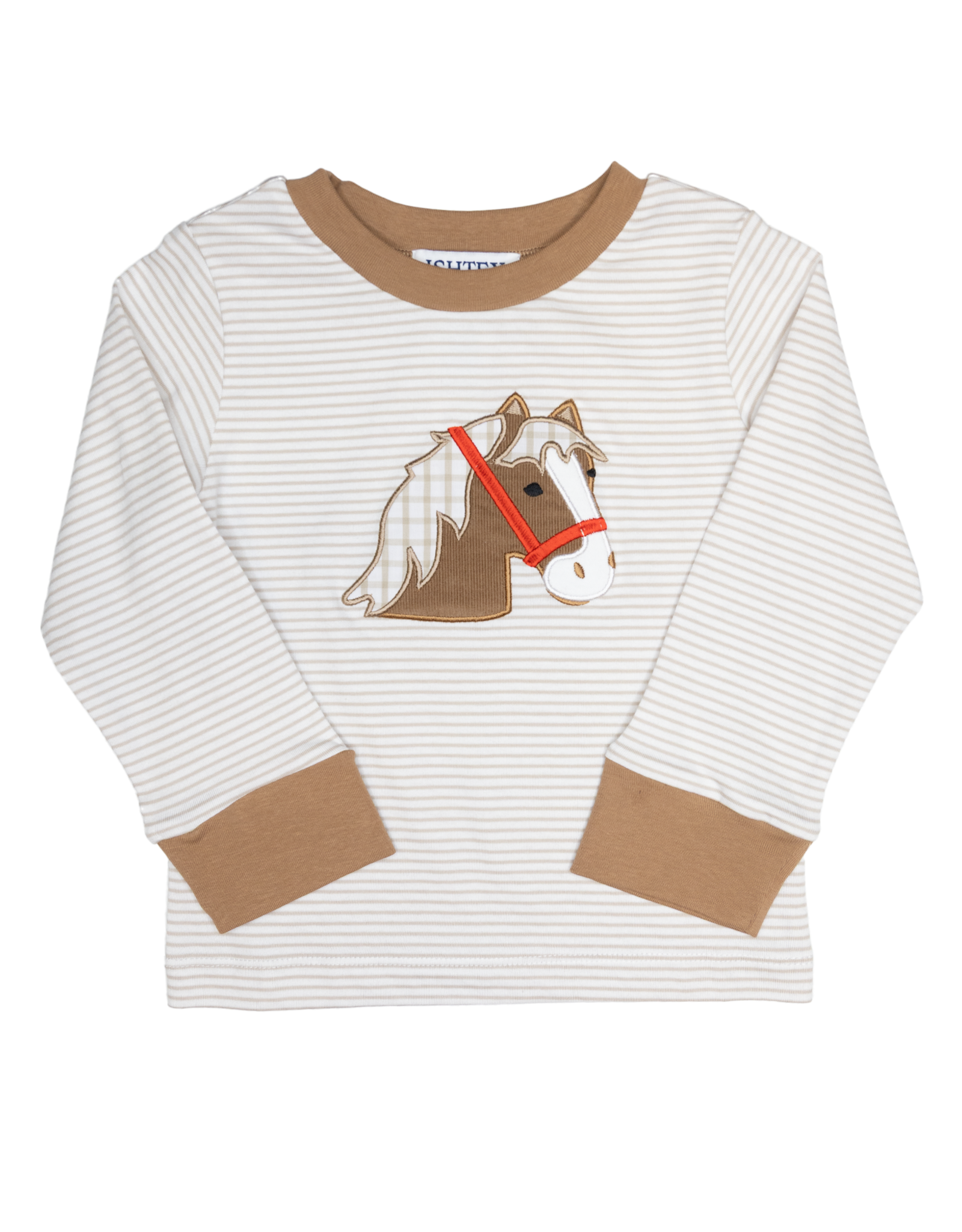 Ishtex 5F102 Horse Applique Shirt