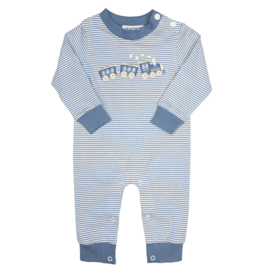 Ishtex Train Applique Boy Romper