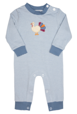 Ishtex 5F071 Turkey Applique Boy Romper