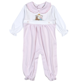 Baby Loren Holy Night Girl Romper