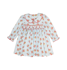 Banana Split Merry & Bright Smocked Dress