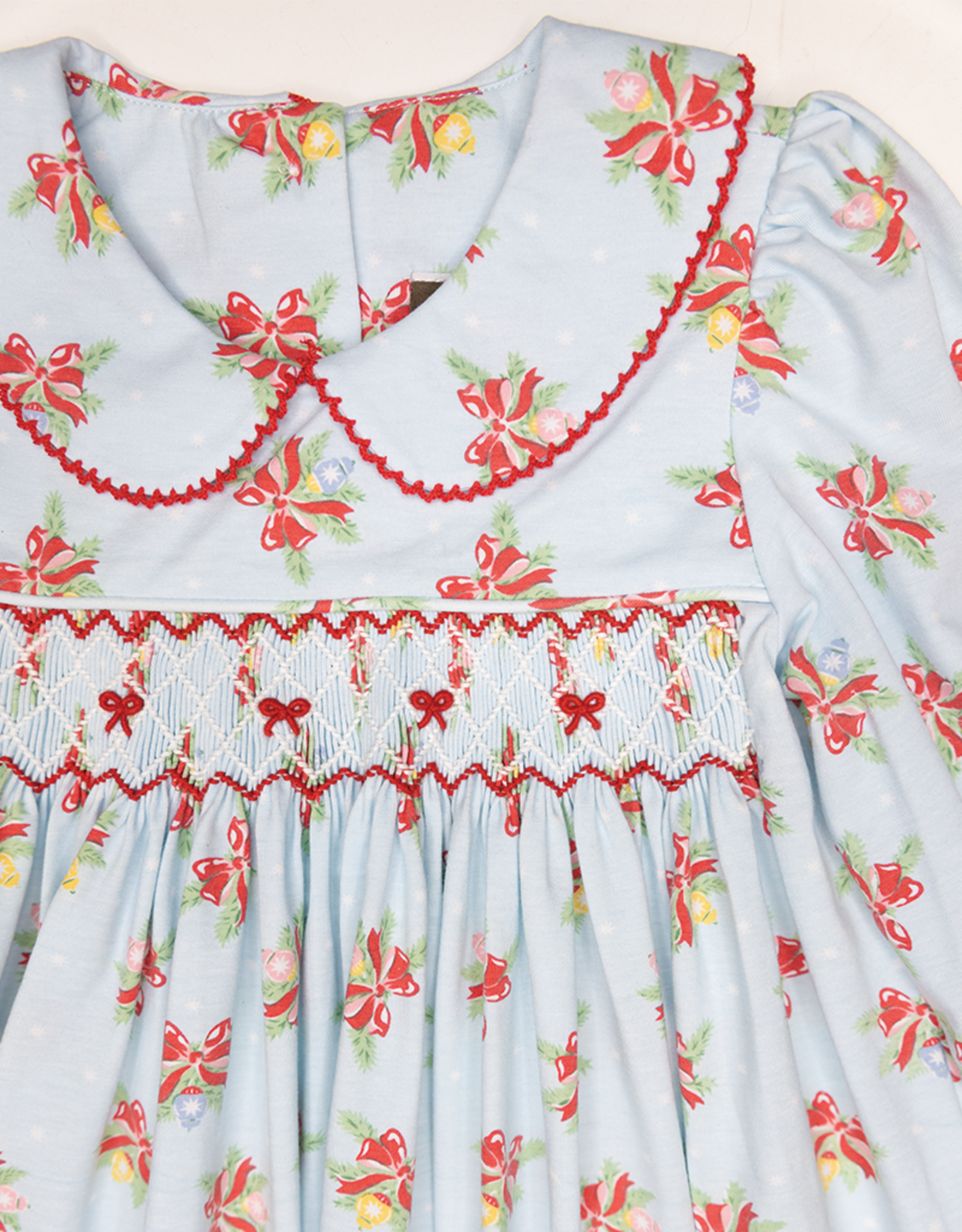 Banana Split 254 Merry & Bright Smocked Dress