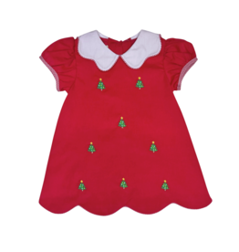 Zuccini Kendall Embroidered Christmas Dress