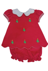 Zuccini ZEW25  Embroidered Christmas Bloomer Set