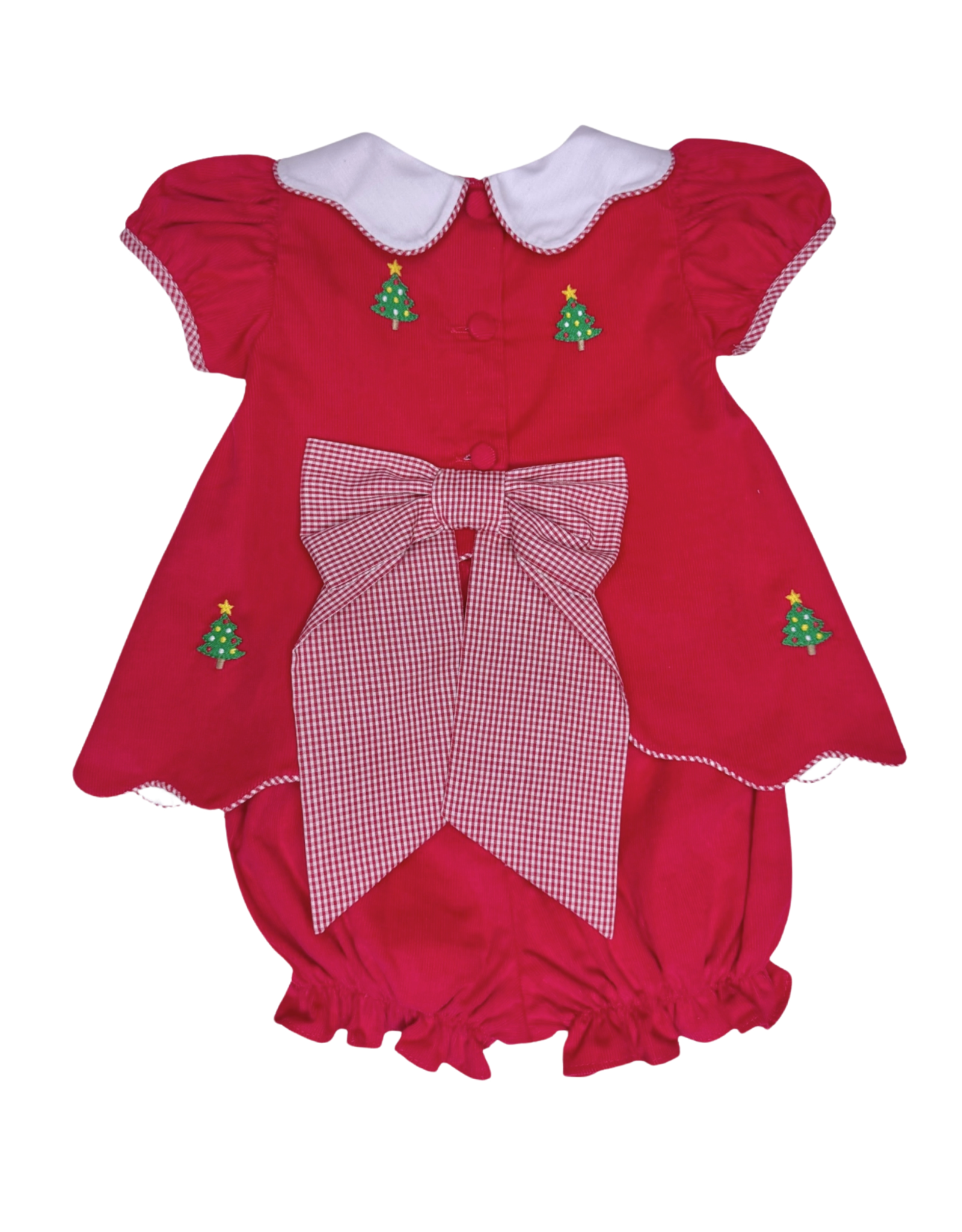 Zuccini ZEW25  Embroidered Christmas Bloomer Set
