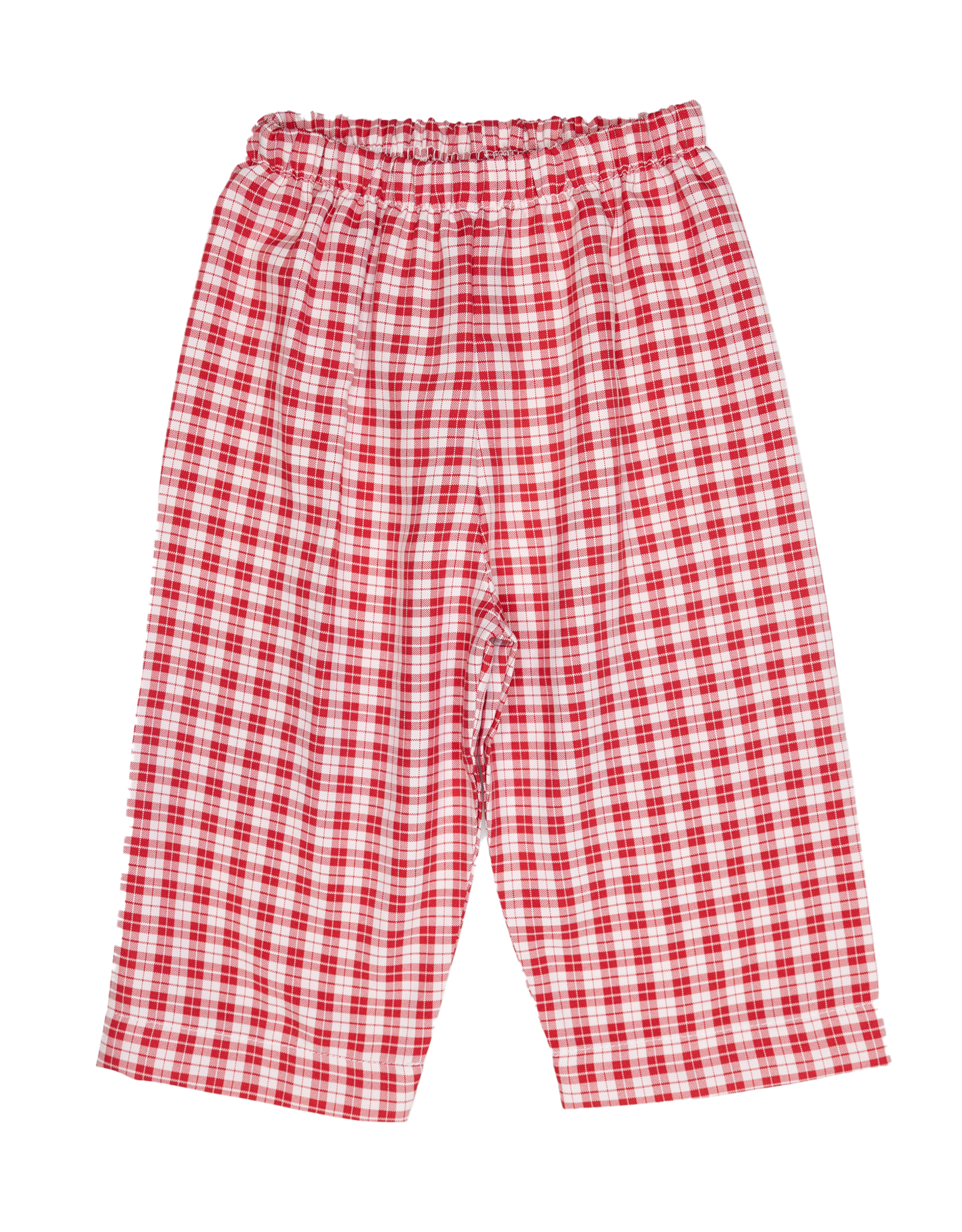 Sweet Dreams TT1315 White/Red Plaid Pant Set