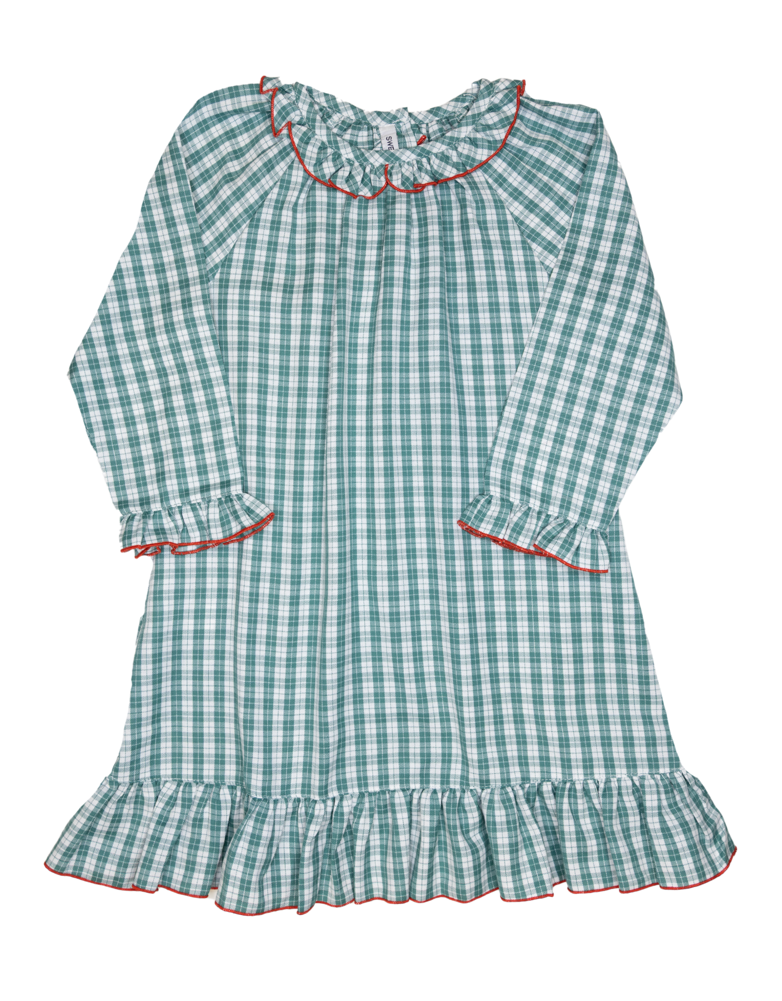 Sweet Dreams GO252 Green Plaid Gown