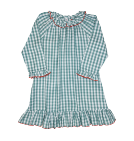 Sweet Dreams Green Plaid Gown