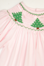 Sweet Dreams MT143 Pink Tree Smocked Dress
