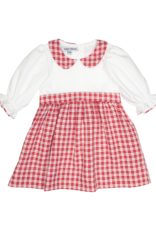 Sweet Dreams TT131 Red Plaid Dress