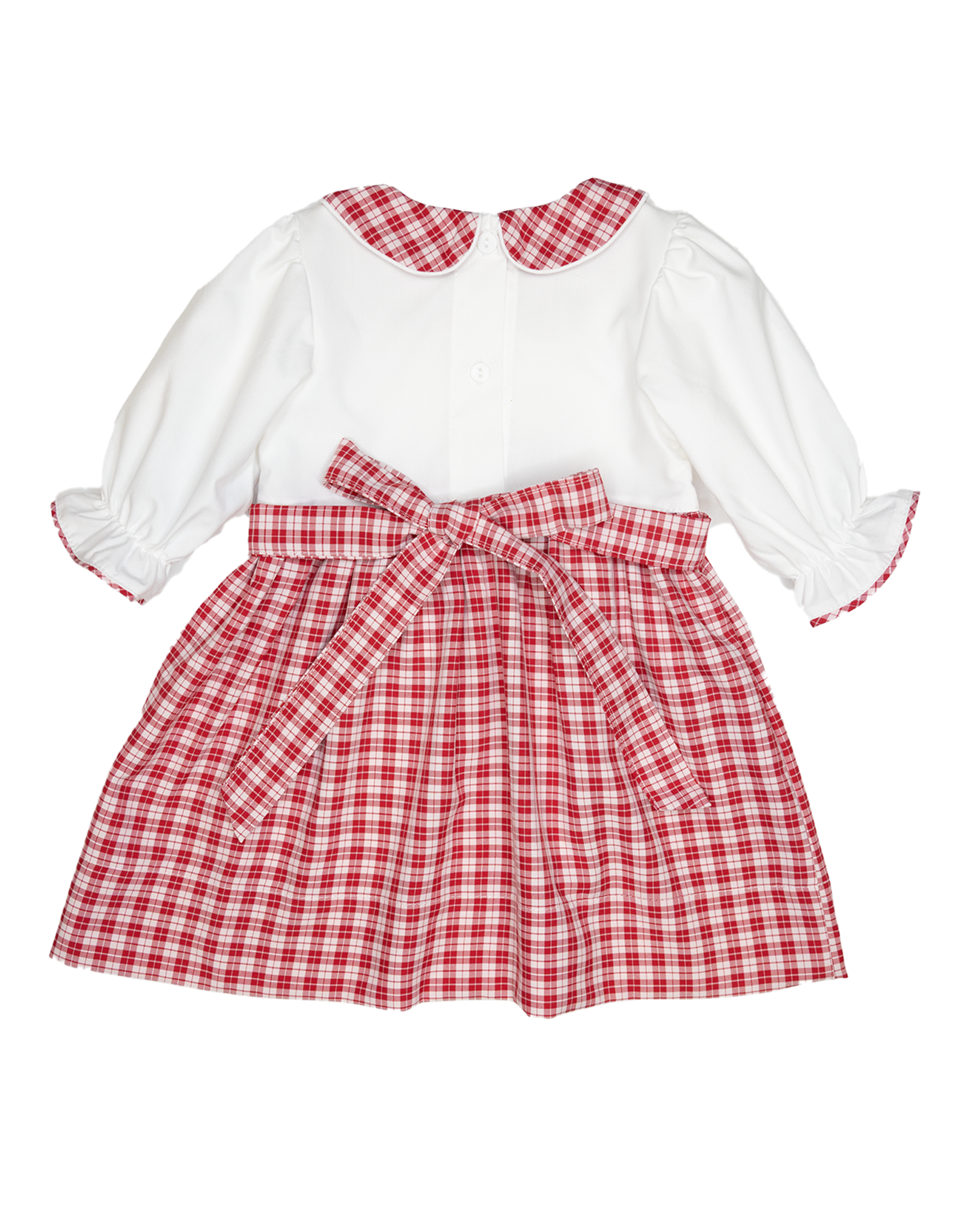 Sweet Dreams TT131 Red Plaid Dress