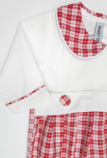 Sweet Dreams TT1312 White/Red Plaid Bubble