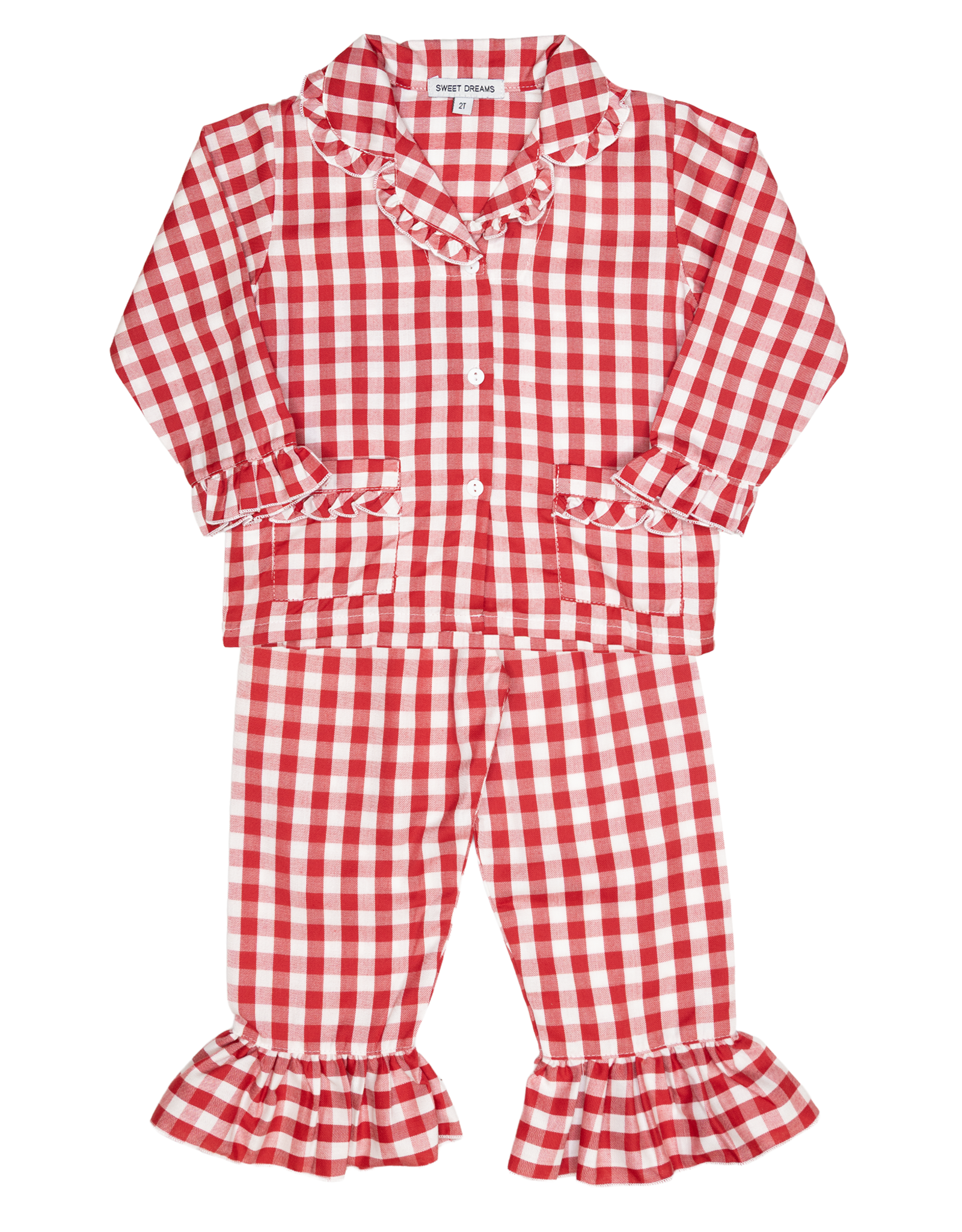 Sweet Dreams PJ90 Red Gingham Girl PJ