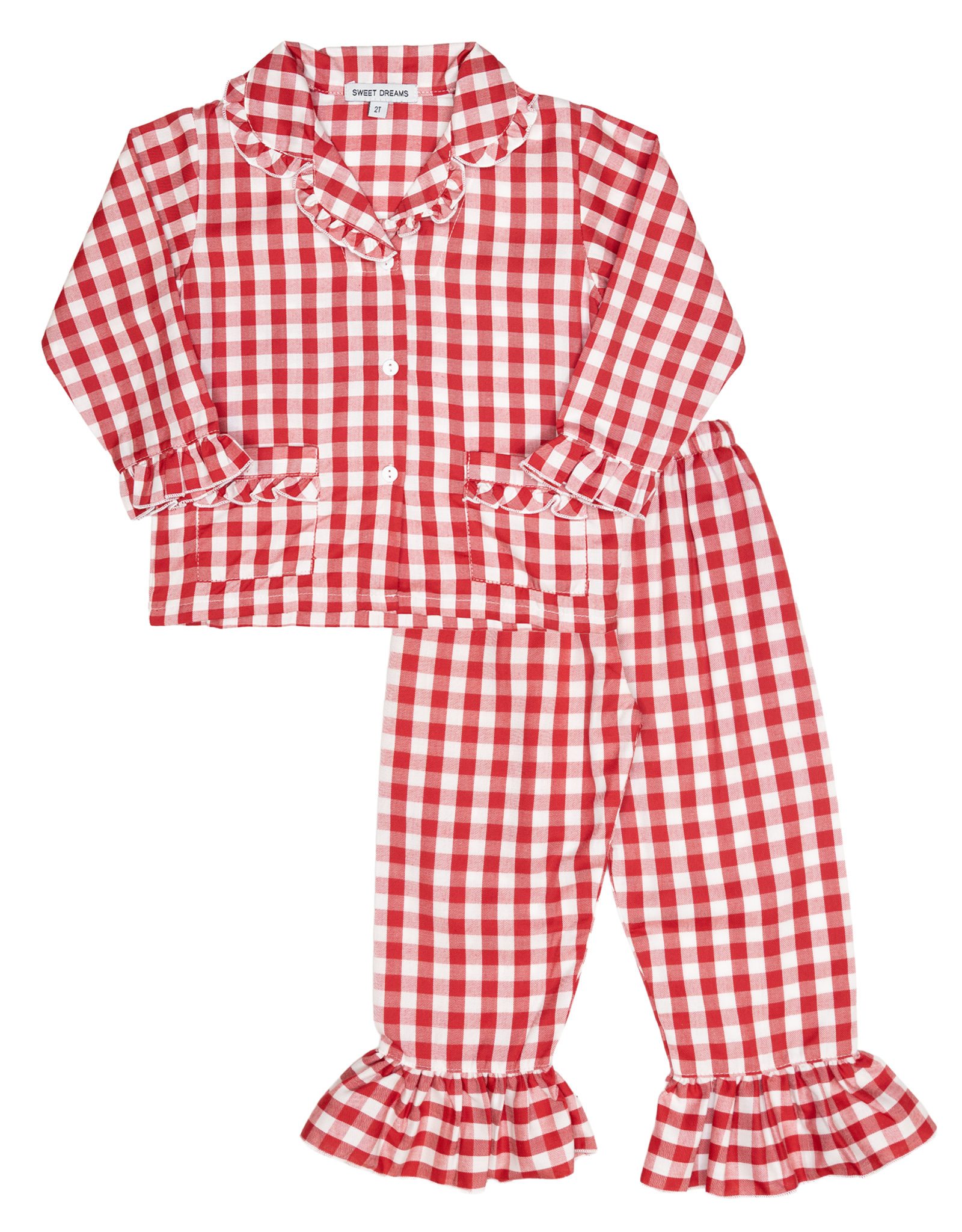 Sweet Dreams PJ90 Red Gingham Girl PJ