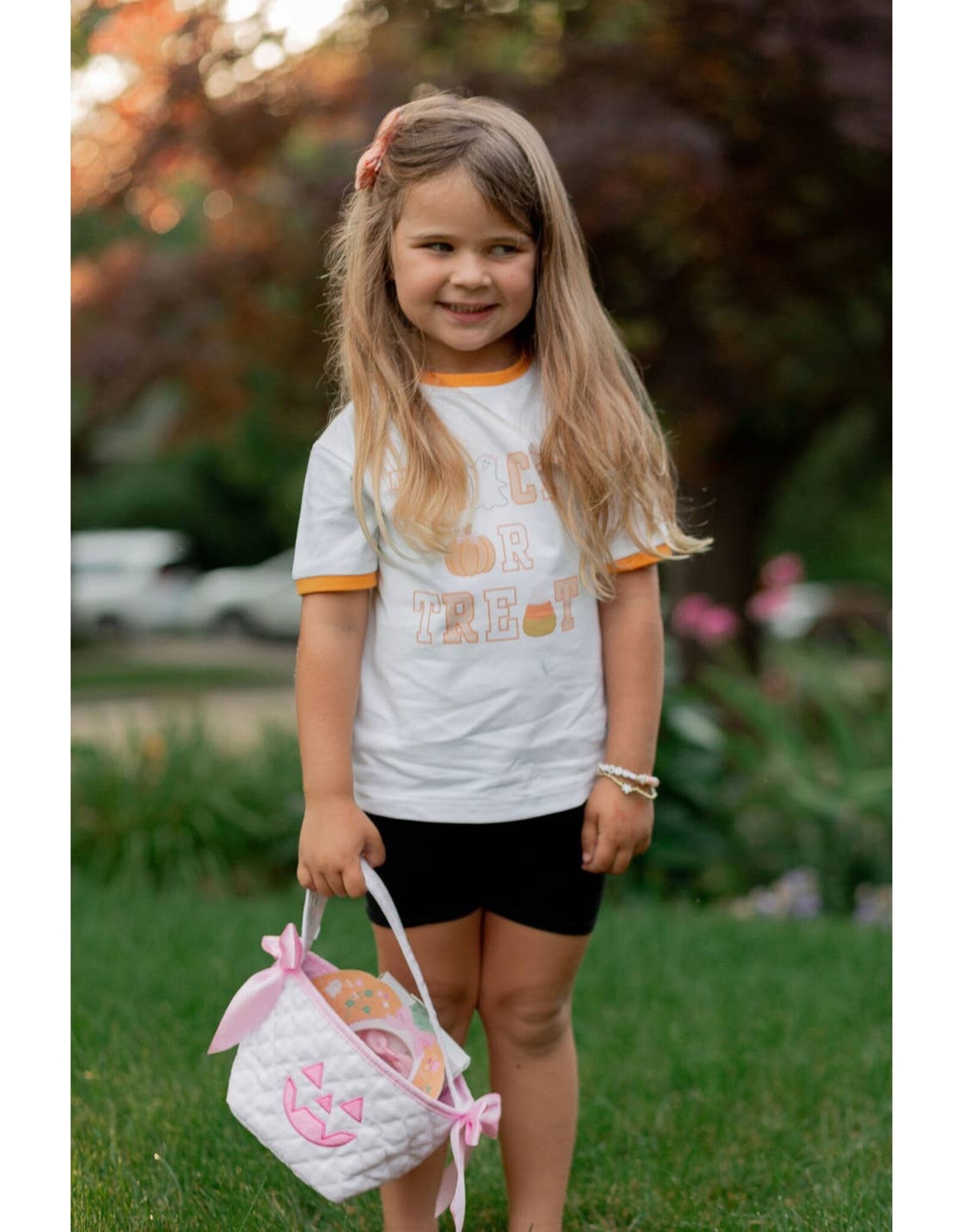 Bits & Bows BB Petite Pumpkin Tote Pink
